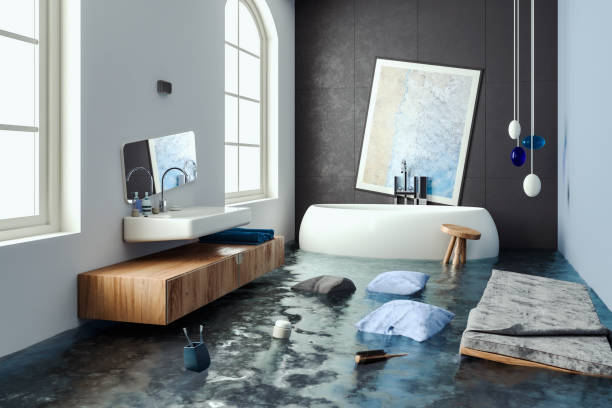 Water damage restoration process in OR
